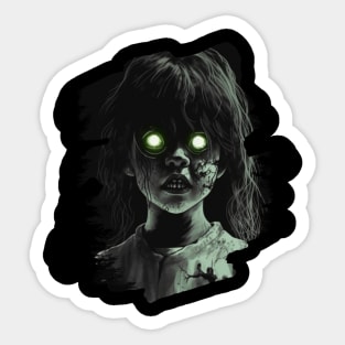 The Exorcist Regan Sticker